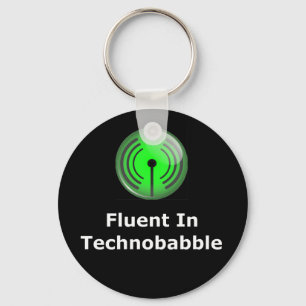 Fluent in Technobabble Sleutelhanger