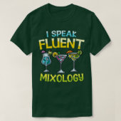 Fluent mixology t-shirt (Design voorkant)
