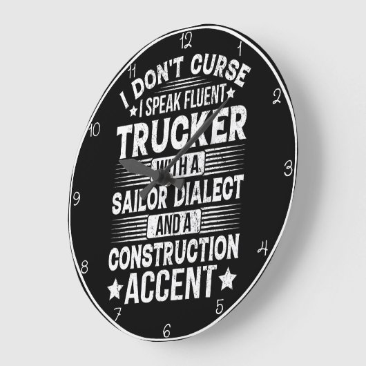 Fluent Trucker dialect humoristisch Grote Klok (Hoek)