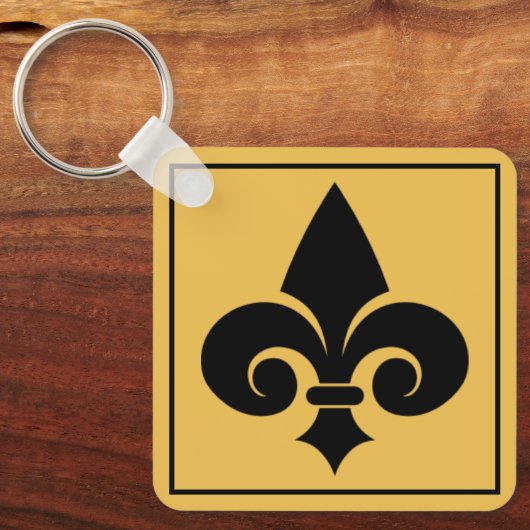 Fluer De Lis Sleutelhanger (Voorkant)