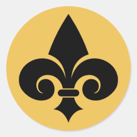 Fluer De Lis Stickers (Voorkant)
