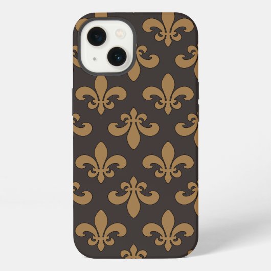 Fluer Des Lis Chocolat Chaud iPhone Hoesje (Achterkant)