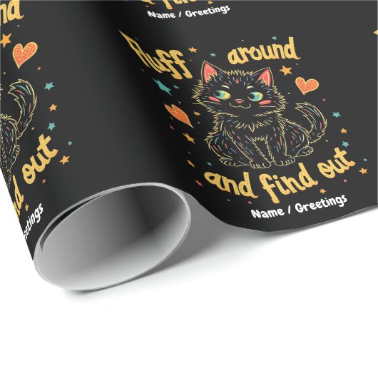 Fluff Around en ontdek de perfecte meme Cadeaupapier (Rol Hoek)