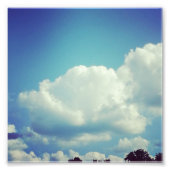 Fluff - Cloud Photo Print Foto Afdruk (Voorkant)