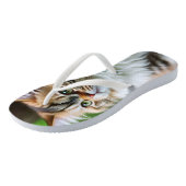 Fluff en knuffels: de mollige Perzische kat Teenslippers (Schuin)