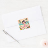 Fluff Hula Lulu Scène Sticker Set (Envelop)