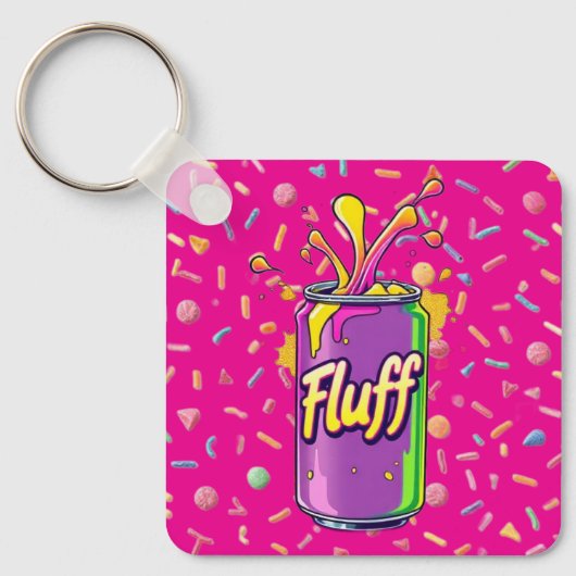 Fluff Keychain (Voorkant)