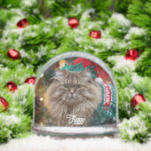 Fluff Norwegian Forest Cat Christmas gepersonalise Sneeuwbol (Kerstmis)