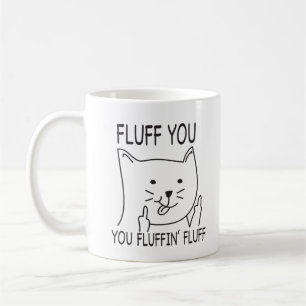Fluff off Cute Kitten Koffiemok