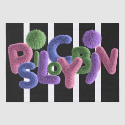 Fluff Psilocybin Tissue papper Tissuepapier (Voorkant)