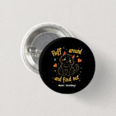 Fluff Rondneuzen en Ontdek De Perfecte Meme Ronde Button 3,2 Cm (Voorkant /achterkant)