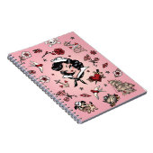 Fluff Suzy Sailor-laptop in roze Notitieboek (Rechterzijde)