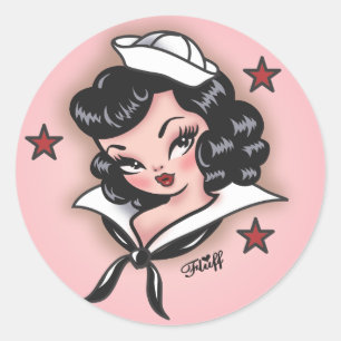 Fluff Suzy Sailor Sticker
