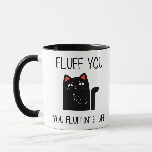 FLUFF U VUILT FLUFF Cat Mok (Links)