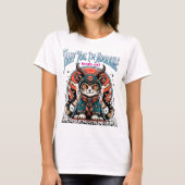 Fluff You, ik ben Schattig Grappig Leuk Dier T-shi T-shirt (Voorkant)