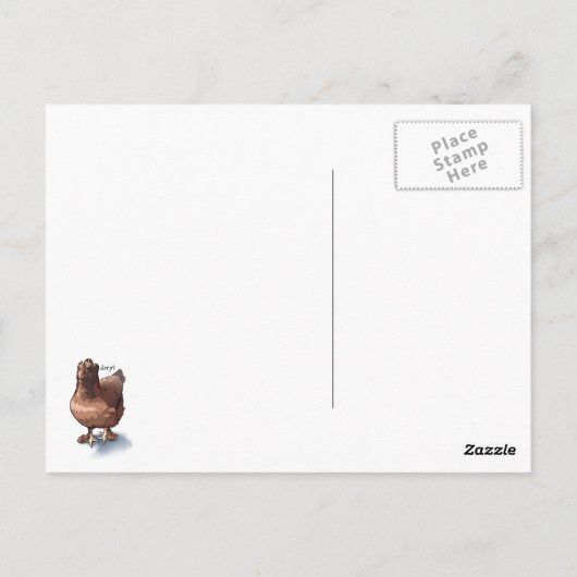 FluffaDerp Briefkaart (Achterkant)