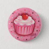 FluffCakes Button Roze (Voorkant)