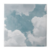 fluffelwolken tegeltje (Voorkant)