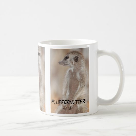 Fluffernutter meerkat-Mok Koffiemok (Rechts)