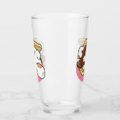 Fluffier Than A S'more - Schattigee hond en desser Glas (Links)