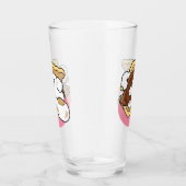 Fluffier Than A S'more - Schattigee hond en desser Glas (Rechts)