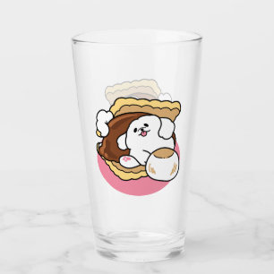 Fluffier Than A S'more - Schattigee hond en desser Glas