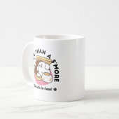 Fluffier Than A S'more - Schattigee hond en desser Koffiemok (Voorkant links)