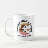 Fluffier Than A S'more - Schattigee hond en desser Koffiemok (Links)
