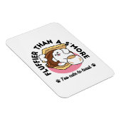 Fluffier Than A S'more - Schattigee hond en desser Magneet (Rechterzijde)