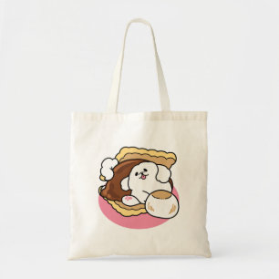 Fluffier Than A S'more - Schattigee hond en desser Tote Bag