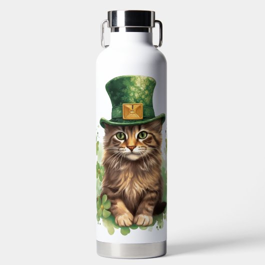FLUFFIGE IERSE THEMA KATTENKAT WATERFLES (Voorkant)