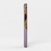 Fluffy Alpaca Portret Drinkt Boba Bubble Tea Case-Mate iPhone Case (Achterkant/rechts)