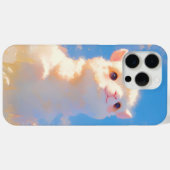 Fluffy Alpaca Wonder Case-Mate iPhone Case (Achterkant (horizontaal))