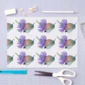 Fluffy Baby Hummingbird Tissuepapier (Craft)