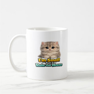 Fluffy Baby Kat – Ik ben klein maar ik heers over Koffiemok