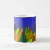 Fluffy bee Invitation Koffiemok (Center)