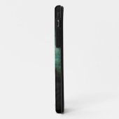 Fluffy Black Cat in Misty Bossen Case-Mate iPhone Case (Achterkant/links)