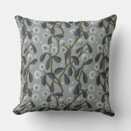 Fluffy bloem patroon ontwerp op kussen