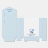 Fluffy blue beer Favoriet Box Bedankdoosjes (Ongevouwen)