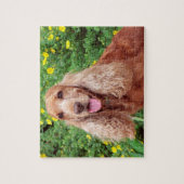 Fluffy Brown Dog Legpuzzel (Verticaal)