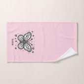 Fluffy Buffalo Baby - Kawaii Boerderij Animal Bad Handdoek (Handdoek)