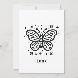 Fluffy Buffalo Baby - Kawaii Boerderij Animal Kaart