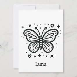 Fluffy Buffalo Baby - Kawaii Boerderij Animal Kaart