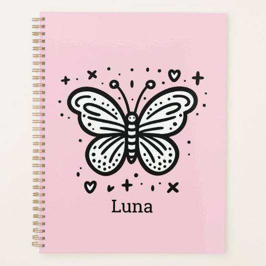 Fluffy Buffalo Baby - Kawaii Boerderij Animal Planner (Voorkant)