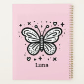 Fluffy Buffalo Baby - Kawaii Boerderij Animal Planner (Achterkant)