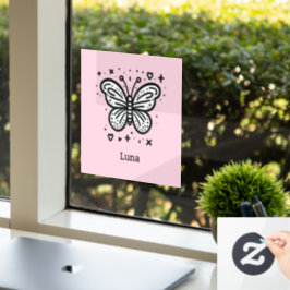 Fluffy Buffalo Baby - Kawaii Boerderij Animal Raamsticker