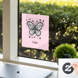 Fluffy Buffalo Baby - Kawaii Boerderij Dier Raamsticker