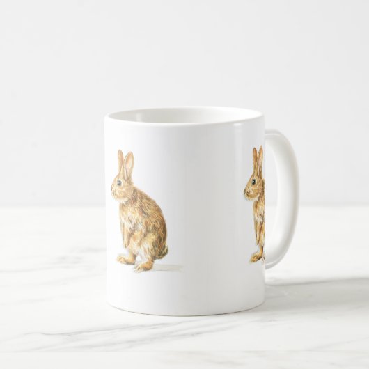 Fluffy Bunny - Koffiemok (Voorkant rechts)