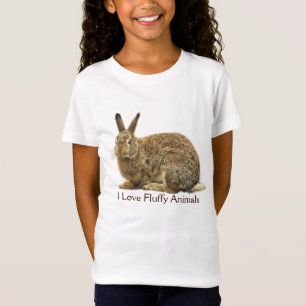 Fluffy Bunny Rabbit Kinder T-shirt
