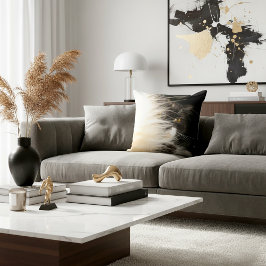 Fluffy Calico Cat Kussen